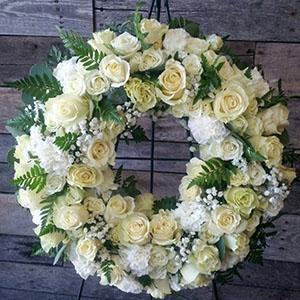 Coroa de Flores para Funeral na Freguesia do Ó